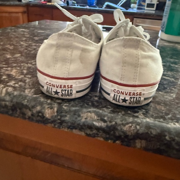 Converse Cream Canvas Sneakers - Picture 2 of 3